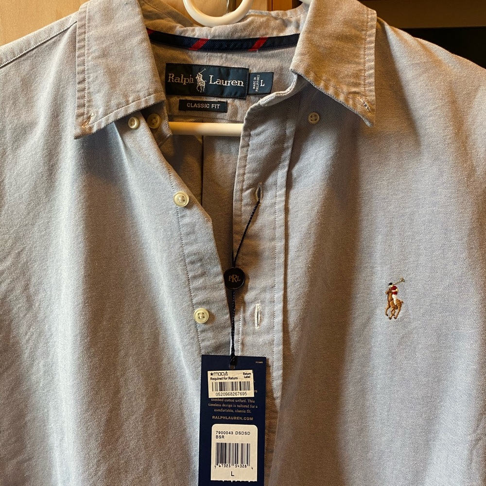 Men’s button down shirt